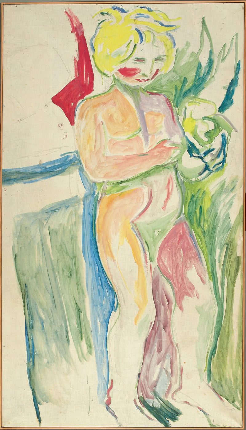 Alma Mater : enfant debout - Edvard Munch