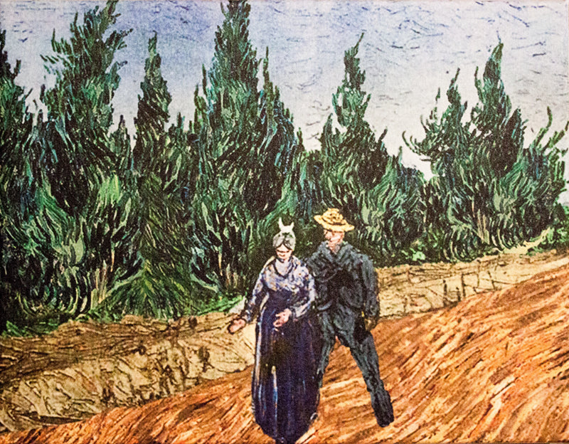 Les Amants, Le Jardin du Poète IV, F485 – Van Gogh