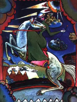 Amazone dans les montagnes - Vassily Kandinsky