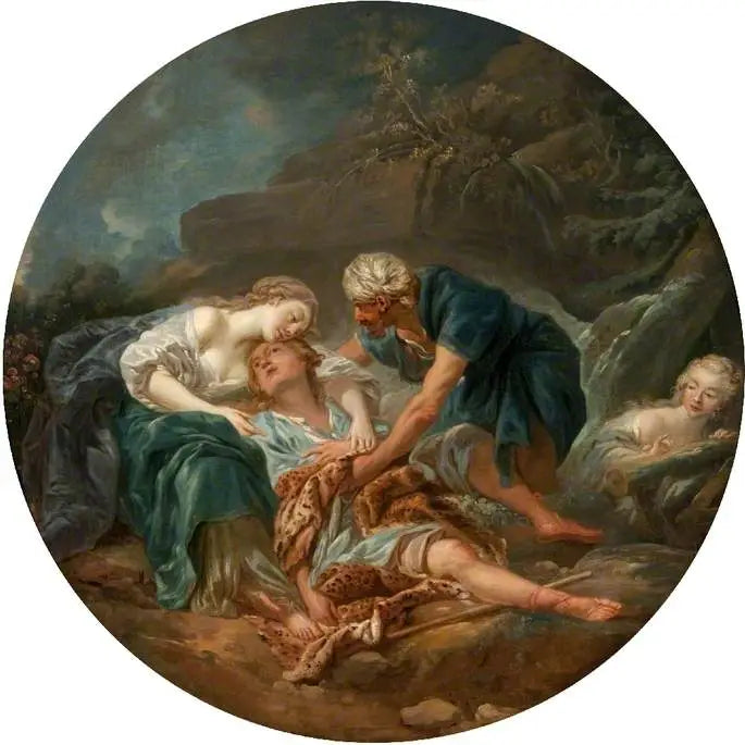 Amintas ressuscité par Sylvia - François Boucher - Alpha Reproduction