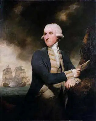 Amiral Lord Hood - Joshua Reynolds