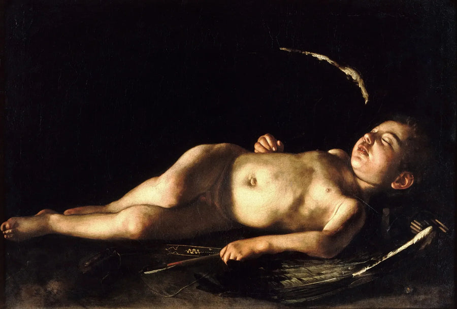 Amour endormi - Le Caravage