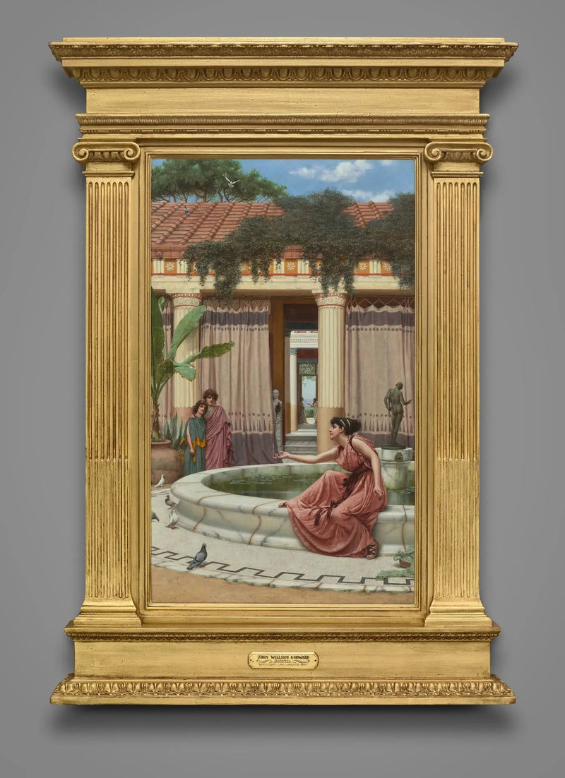 Amusement innocent - John William Godward