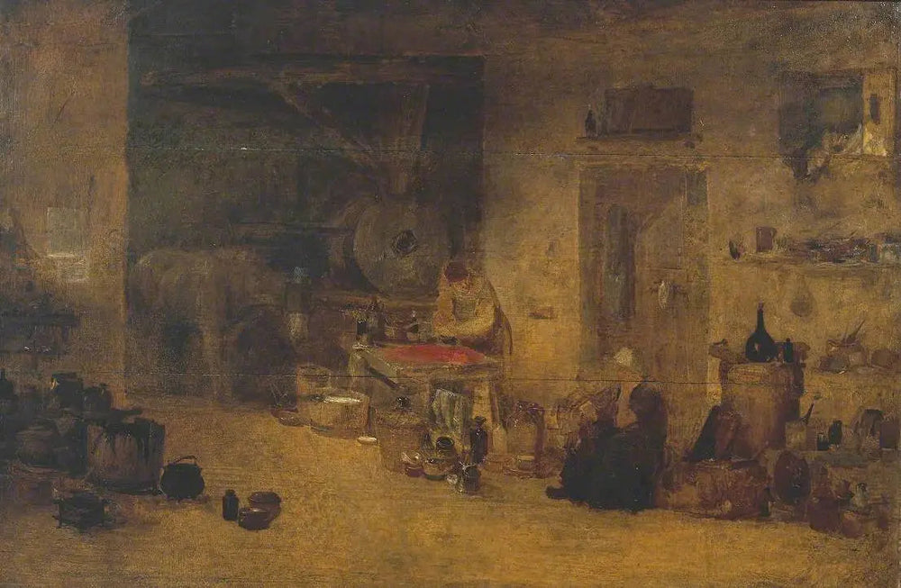 An Artists’ Colourman’s Workshop - J. M. W. Turner image 1 copie de tableau peinte à la main