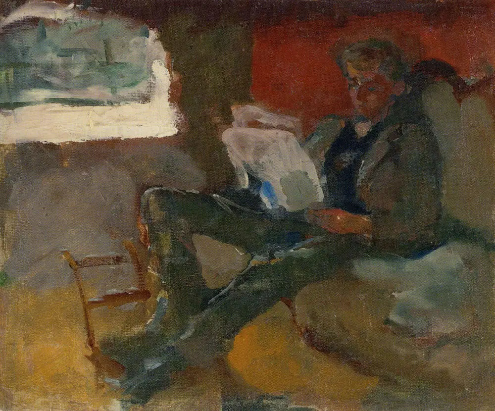 Andreas Lisant - Edvard Munch image 1 copie de tableau peinte à la main