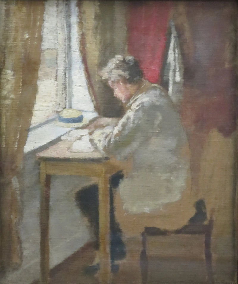 Andreas près de la fenêtre - Edvard Munch