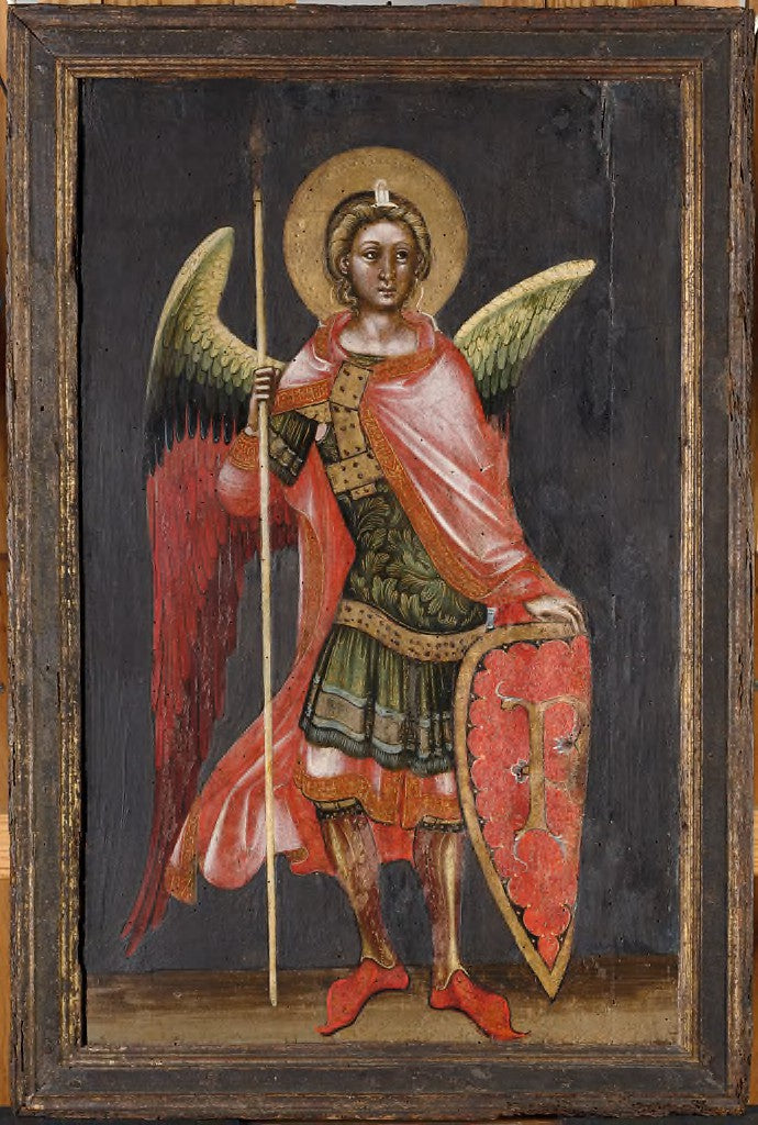 Ange armé (Principatus) - Guariento di Arpo