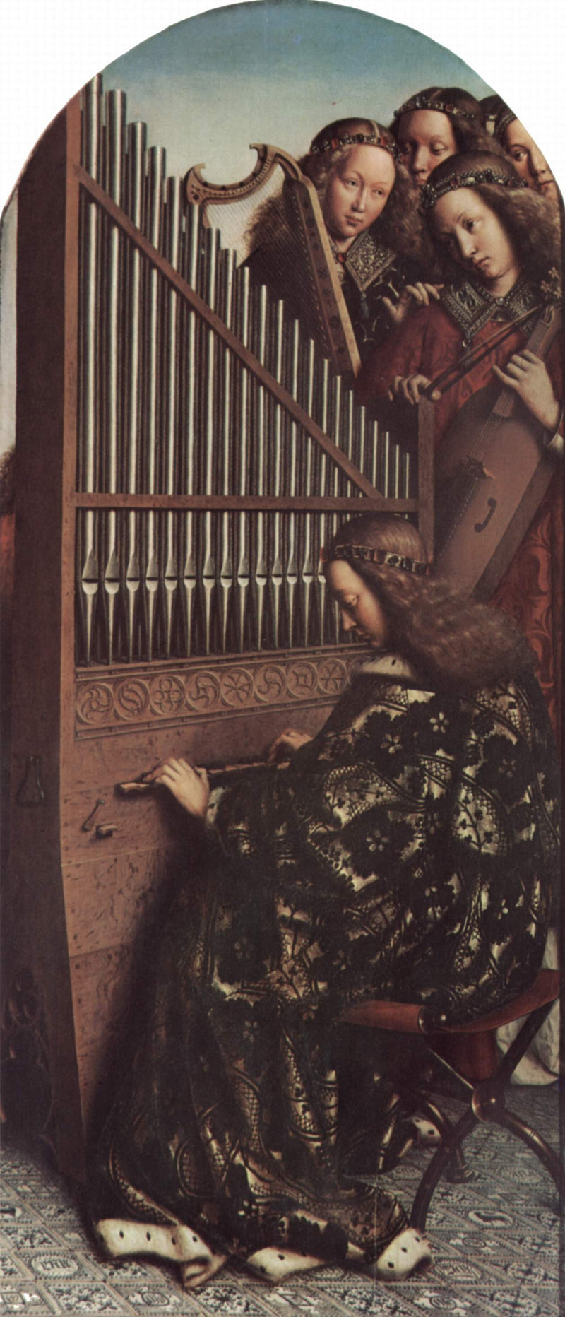 Anges musiciens - Hubert van Eyck