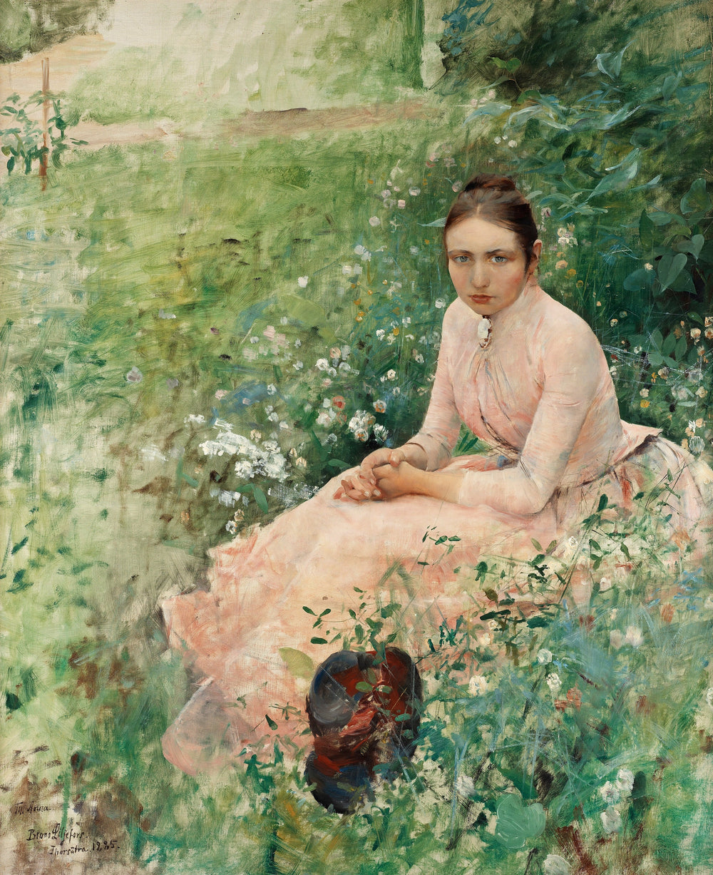 Anna - Bruno Liljefors image 1 tableau peint à l’huile sur toile