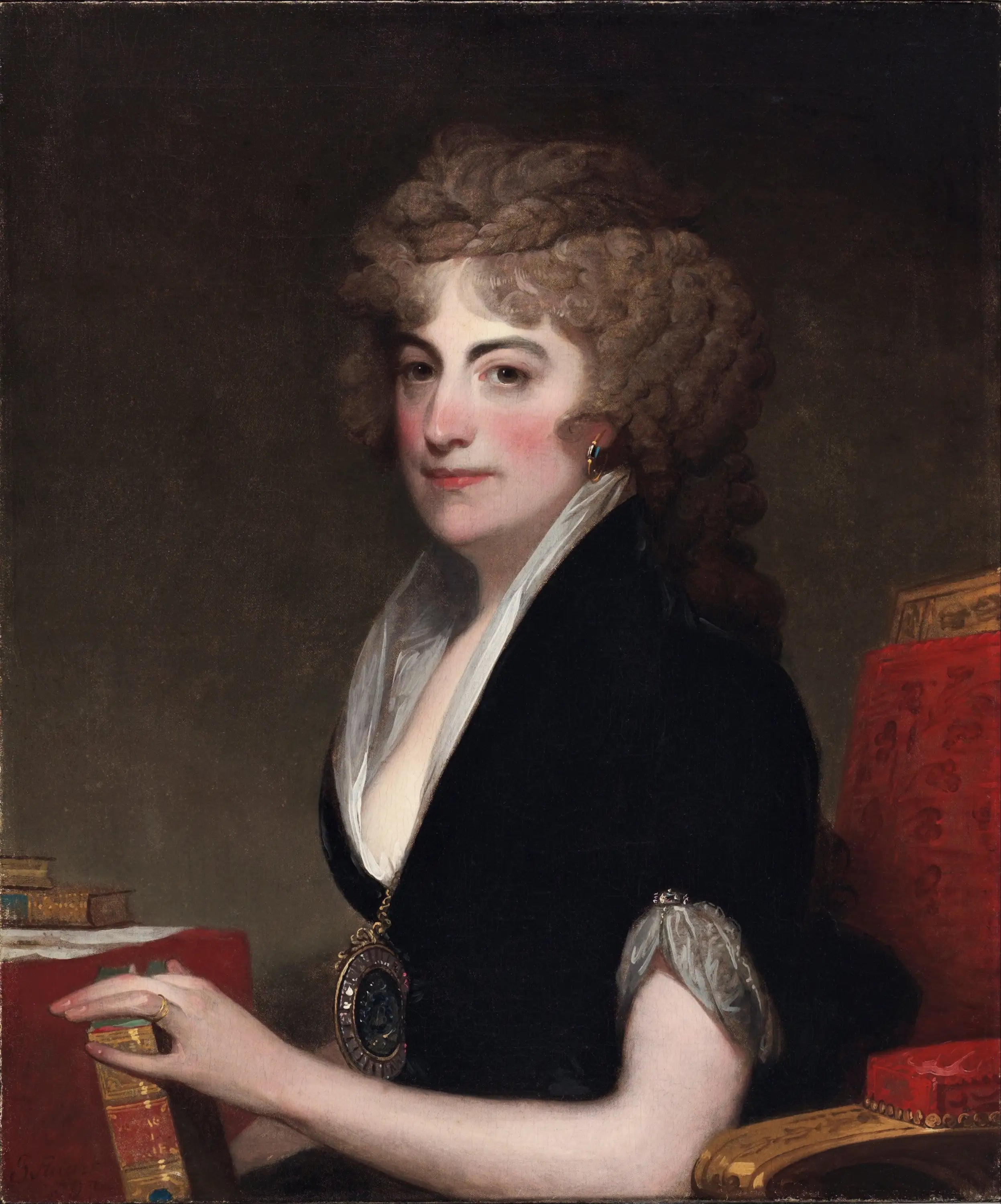 Anne Willing Bingham - Gilbert Stuart - Alpha Reproduction