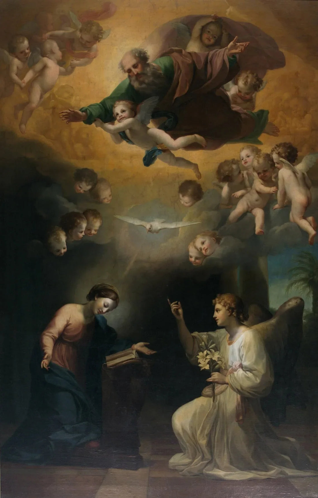 Annonciation à Marie - Anton Raphael Mengs