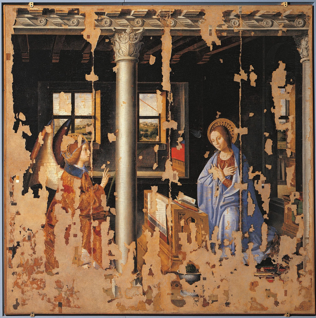 Annonciation - Antonello de Messine