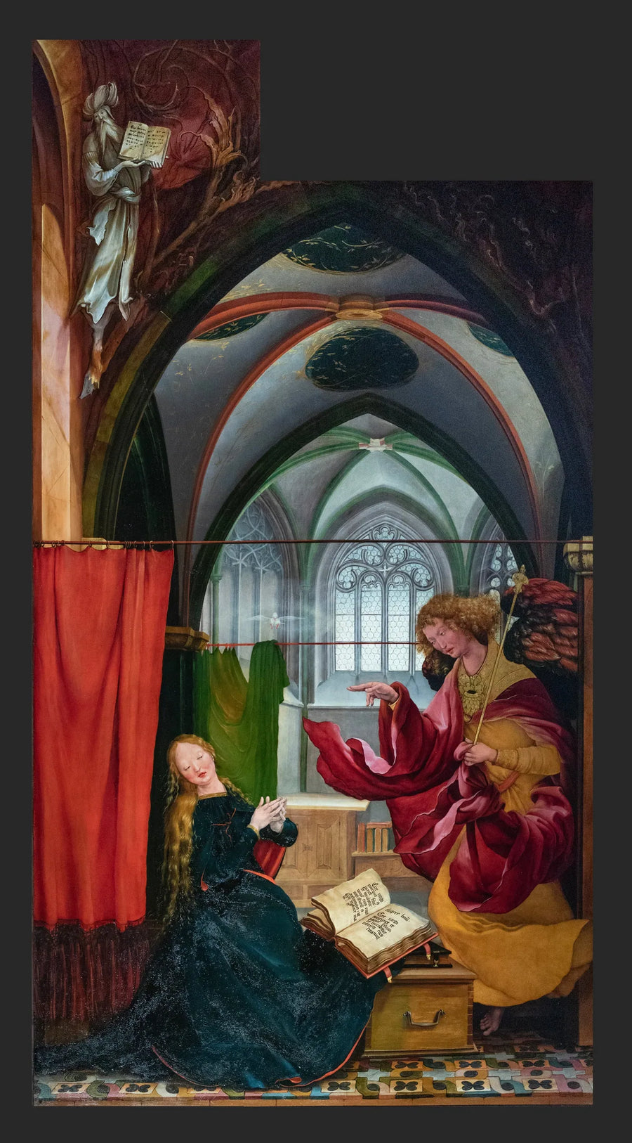 Annonciation - Matthias Grünewald image 1 reproduction d’œuvre d’art à l’huile