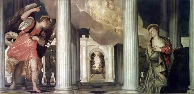 Annonciation - Paul Véronèse
