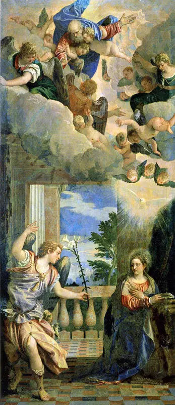 Annonciation - Paul Véronèse