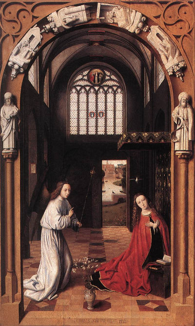 Annonciation - Petrus Christus - Alpha Reproduction