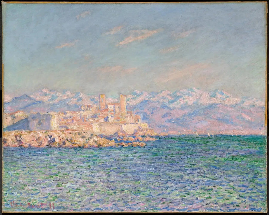 Antibes, effet d'après-midi - Claude Monet