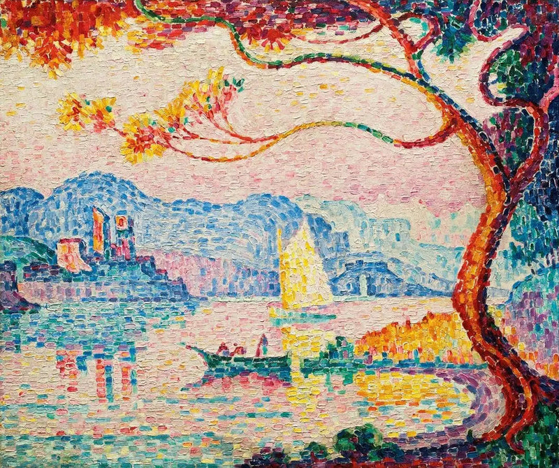 Antibes. Petit Port de Bacon - Paul Signac