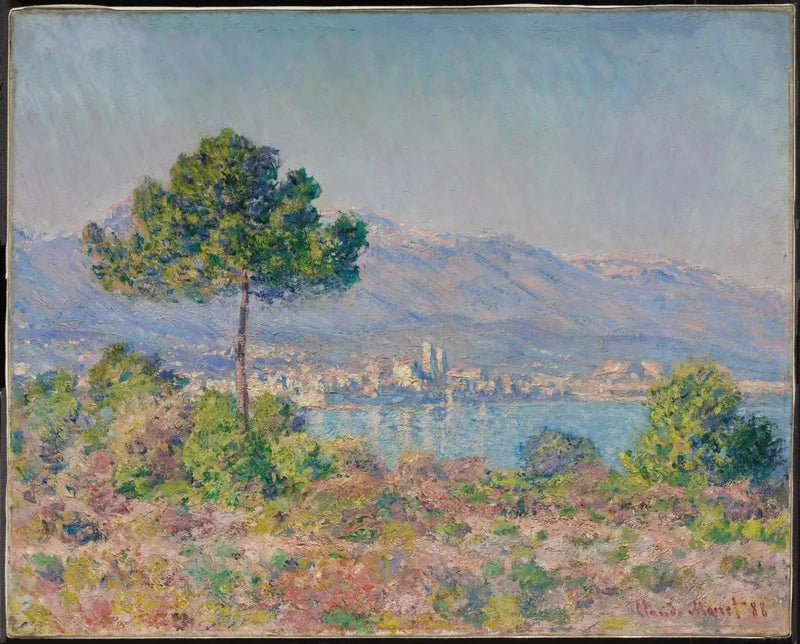 Antibes, vue du plateau Notre-Dame W1172 – Claude Monet