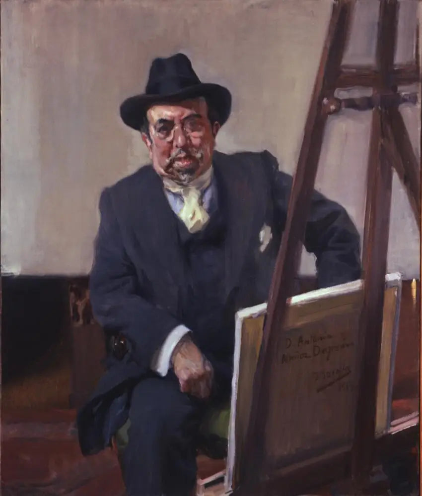 Antonio Muñoz Degrain - Joaquín Sorolla image 1 reproduction de peinture à l’huile