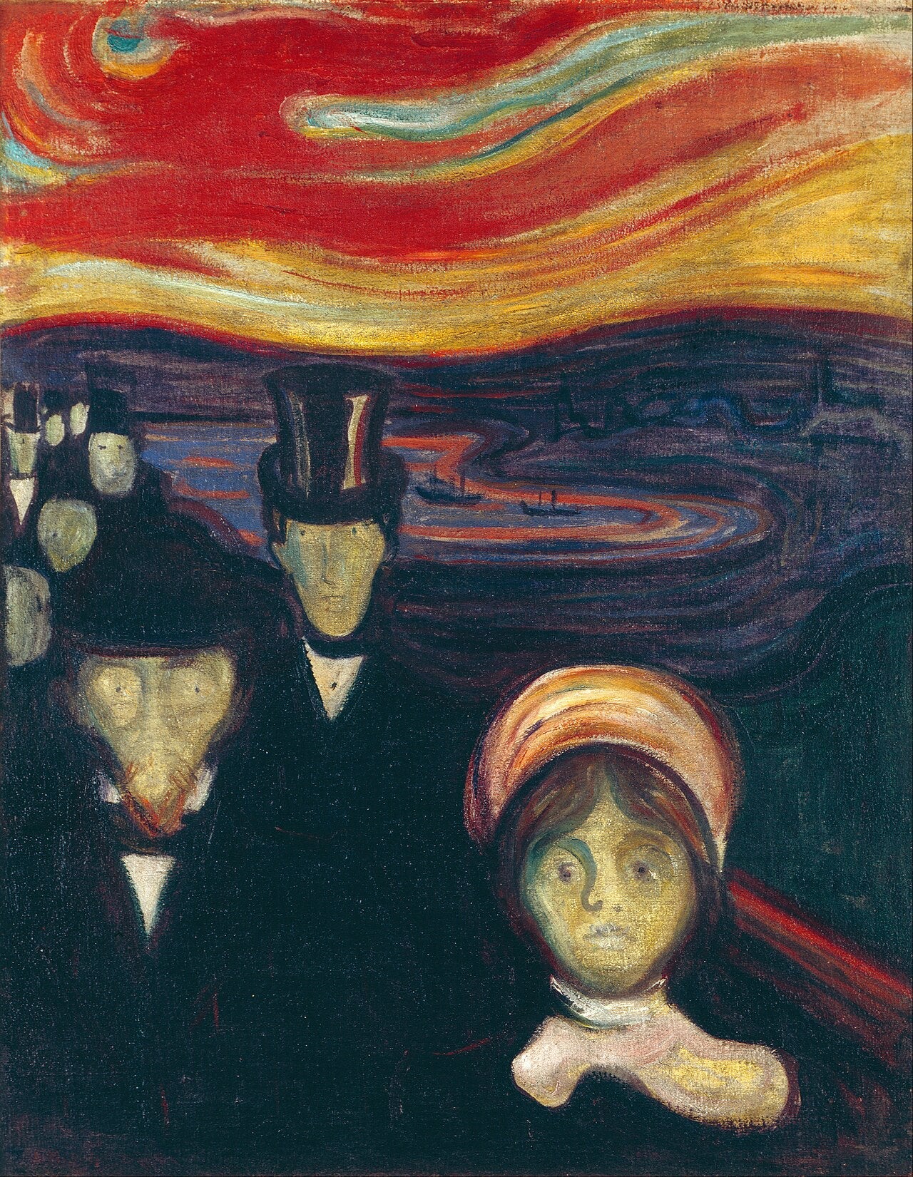Anxiété - Edvard Munch