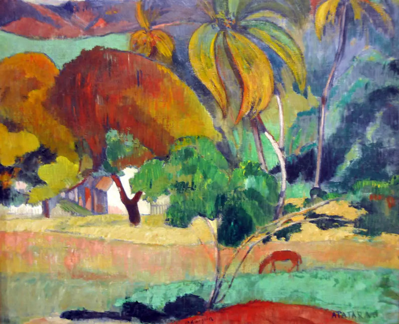 Apatarao (Quartier de Papeete) - Paul Gauguin