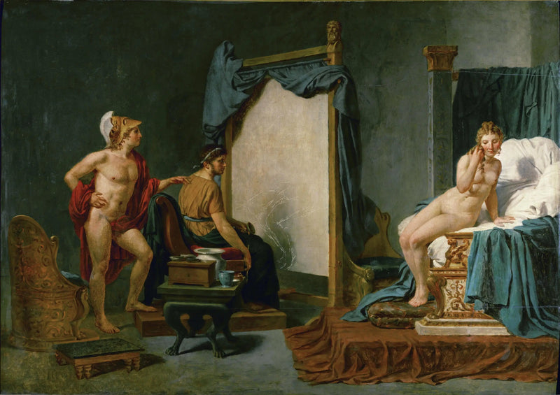 Apelle peignant Campaspe en présence d'Alexandre - Jacques-Louis David