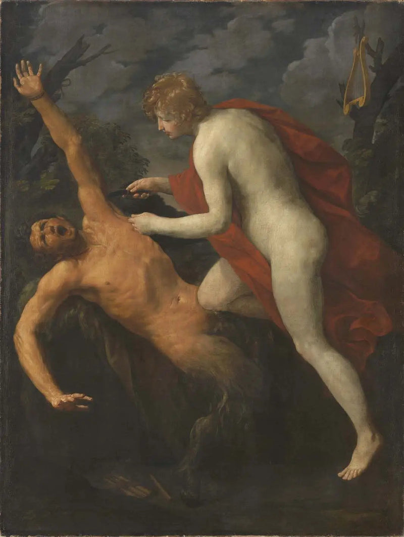 Apoll schindet Marsyas - Guido Reni