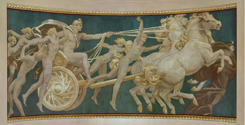Apollon dans son char avec les heures - John Singer Sargent