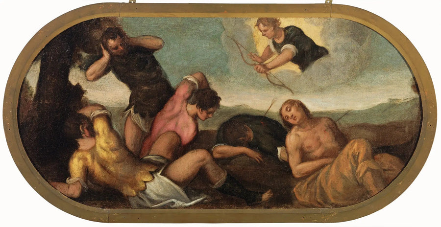 Apollon tire sur les fils de Niobé - Paul Véronèse