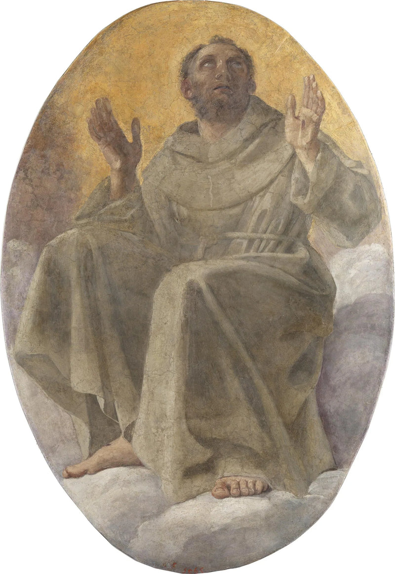 Apoteosi di San Francesco - Annibale Carracci