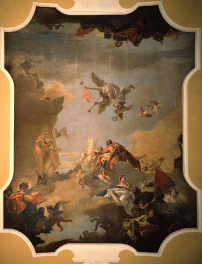 Apothéose d'Angelo della Vecchia - Giovanni Battista Tiepolo
