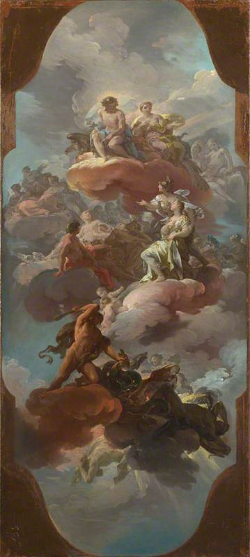 Apothéose de la monarchie espagnole (?) - Corrado Giaquinto - Alpha Reproduction