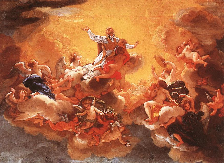 Apothéose de saint Ignace - Giovanni Battista Gaulli