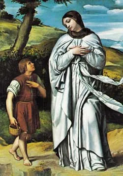 Apparition de la Madone au Sordomuto Filippo Viotti - Alessandro Bonvicino