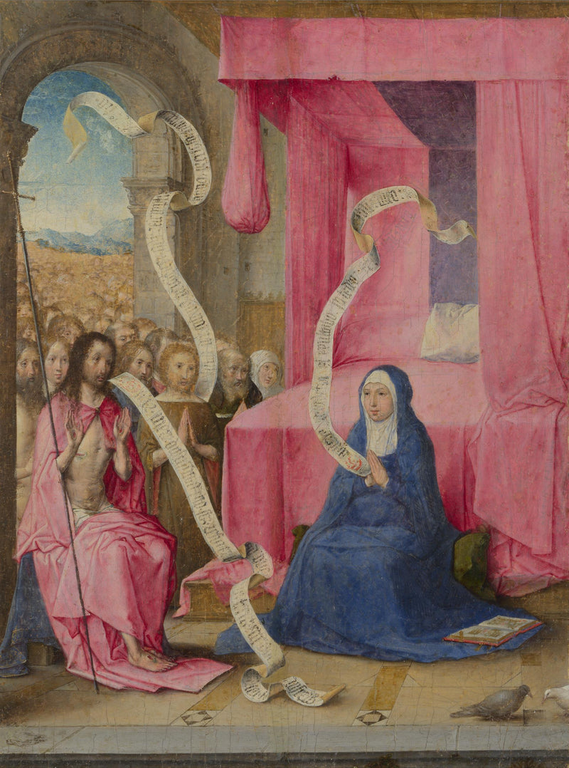 Apparition du Christ à la Vierge - Juan de Flandes