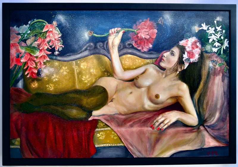 Appréciation d'une Fleur | 120 x 80 cm