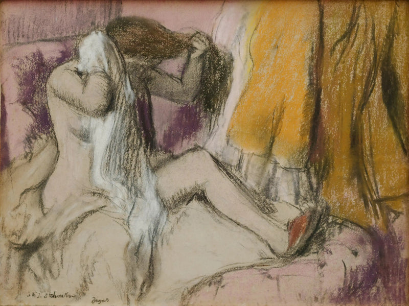 Après le bain - Edgar Degas