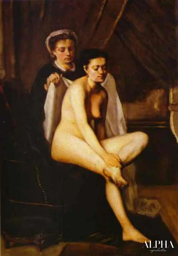 Après le bain - Frédéric Bazille - Reproductions de tableaux et peintures haut de gamme