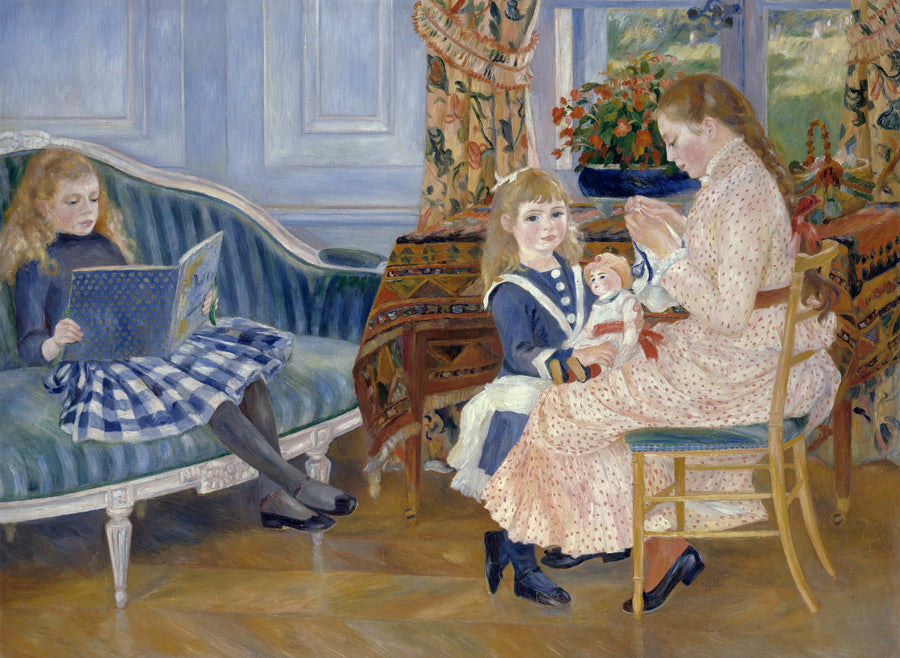 L’Après-midi des enfants à Wargemont, 1884 – Renoir