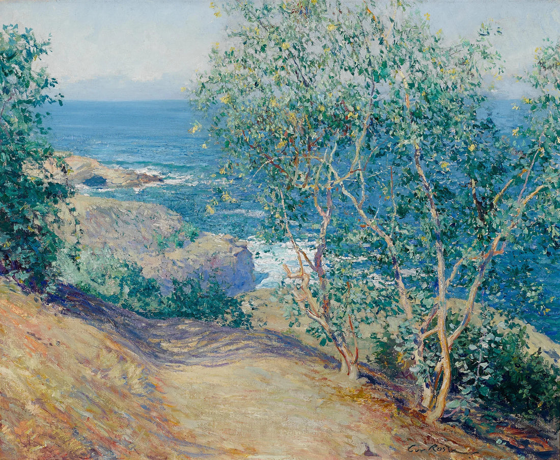Arbres à tabac indiens, La Jolla - Guy Rose