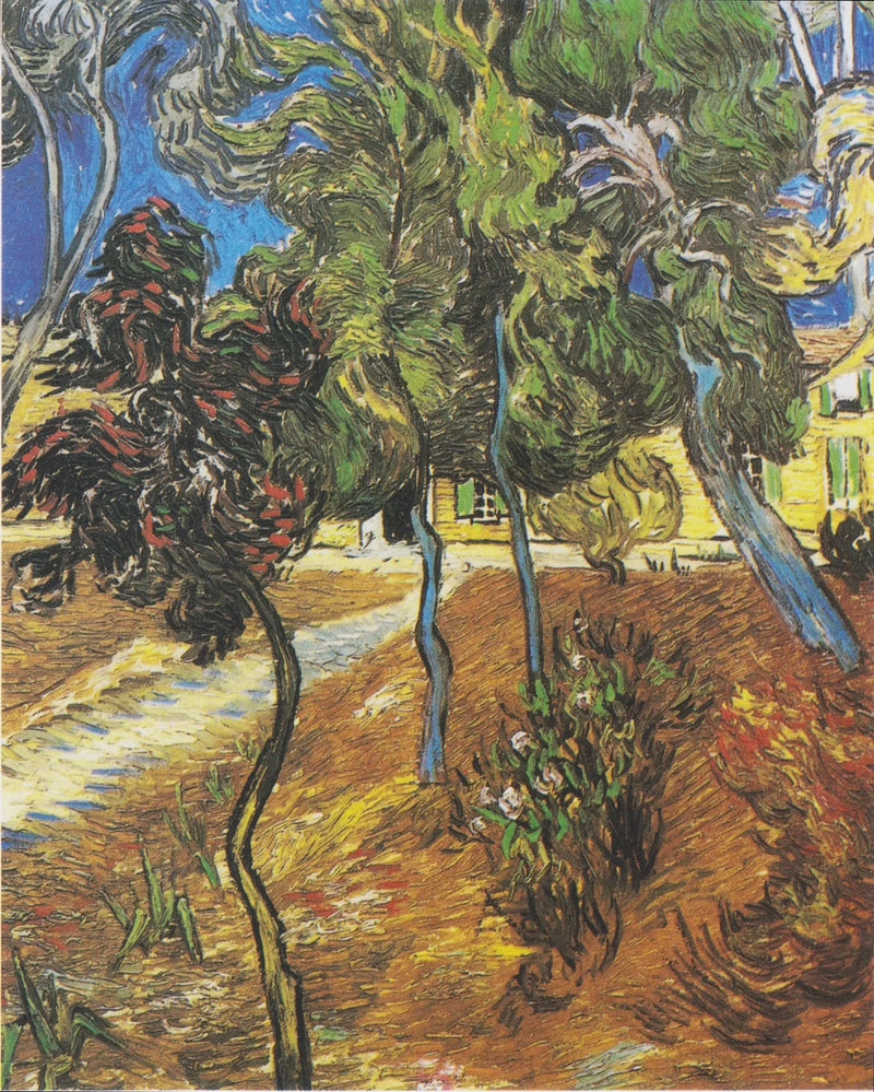 Arbres du jardin de l'hôpital Saint-Paul - Vincent van Gogh