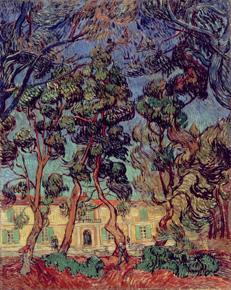 Arbres du jardin de l'hôpital Saint-Paul - Vincent van Gogh