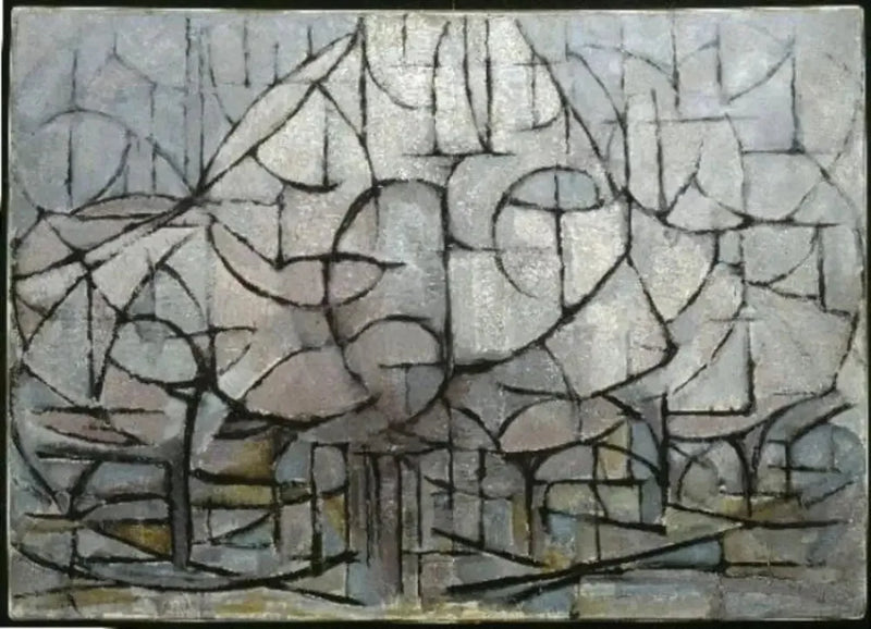 Arbres en fleurs - Piet Mondrian