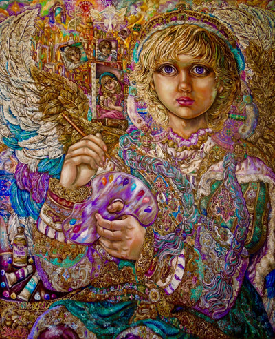 Archangel Jofiel - Yumi Sugai Reproductions de tableaux à la peinture à l’huile