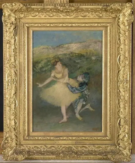 Arlequin et Colombine - Edgar Degas