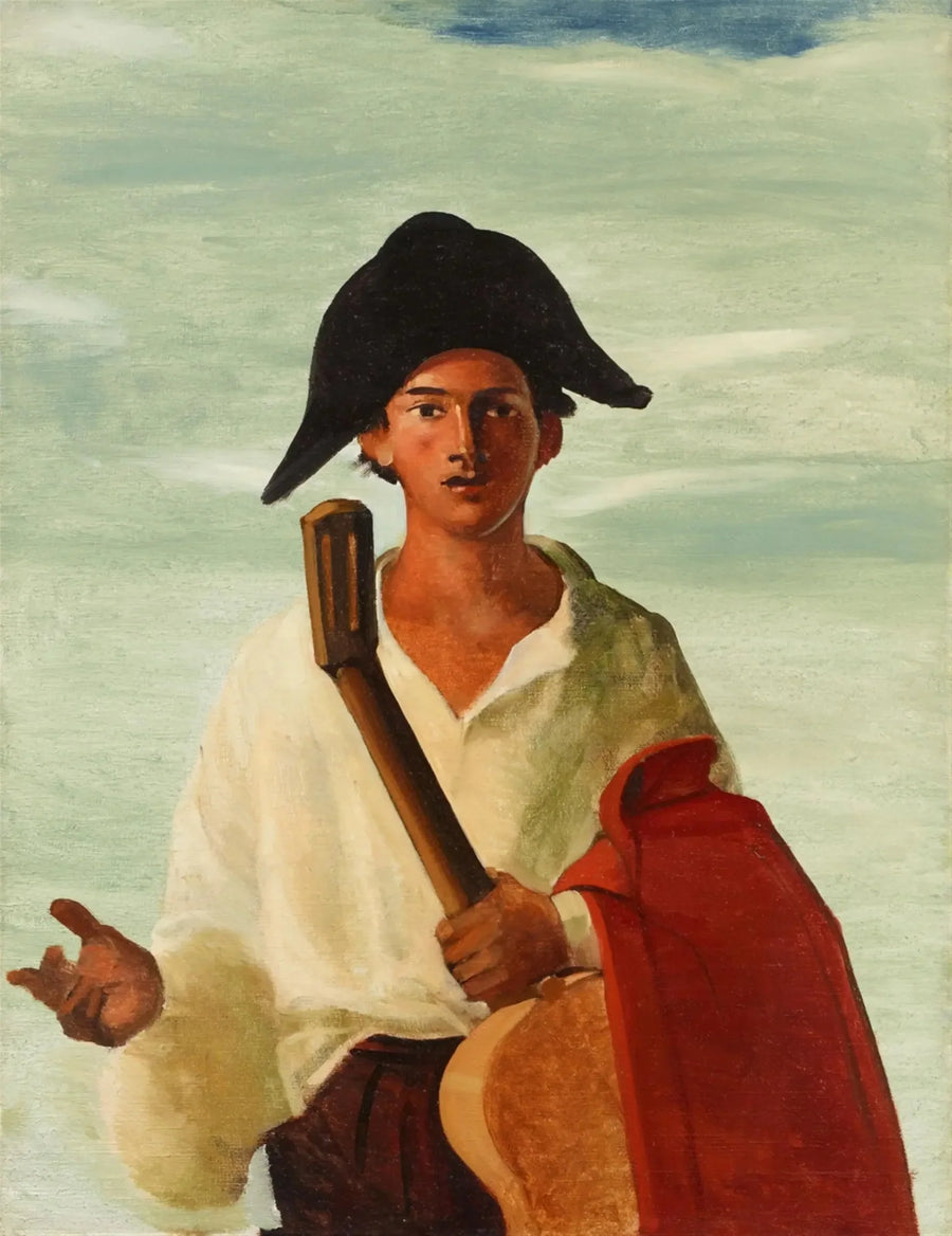 Arlequin tenant une guitare - André Derain