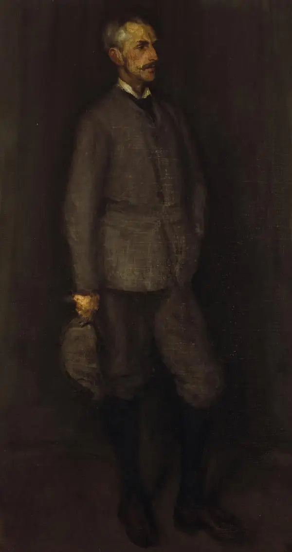 Arrangement en gris et vert. Portrait de John James Cowan (1846 - 1936) - James Abbott McNeill Whistler