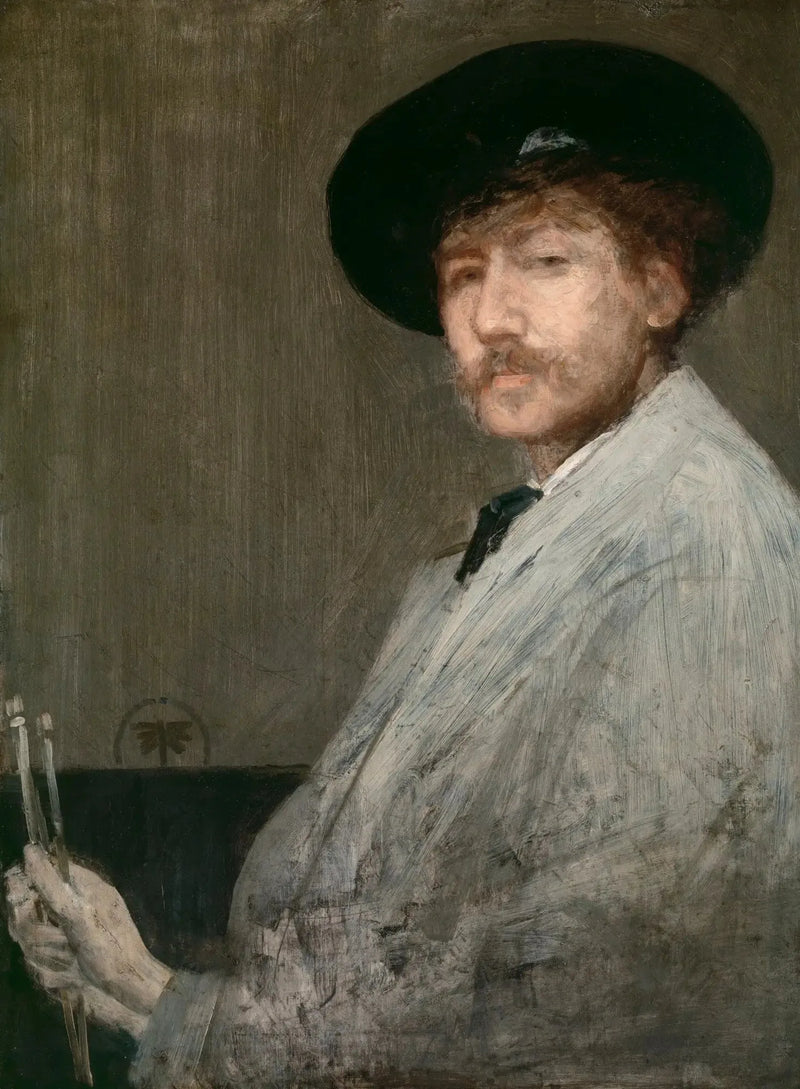 Arrangement en gris : portrait du peintre - James Abbott McNeill Whistler