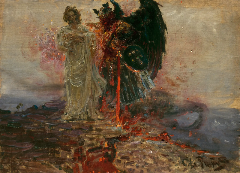 Arrière de moi, Satan - Ilya Repin